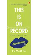This Is On Record image