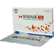 Thyronor 50 mcg Tablet 35's Strip image