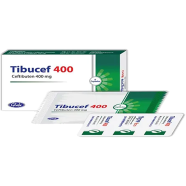 Tibucef 400 mg Capsule 10's Strip image