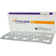 Ticacard 90 mg Tablet 10's Pack image