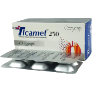 Ticamet 50 mcg Plus 250 mcg Inhalation 6's Strip Capsule image