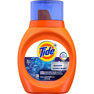 Tide With Bleach Liquid Detergent 739 ml image