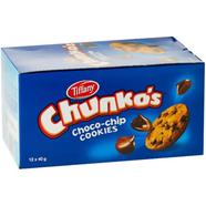 Tiffany Chunkos Choco Chips Cookies 40gm 10 pcs Box image