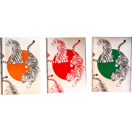 Tiger (Red, Orange and Green) Notebook (SN202502006) image