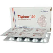 Tiginor 20 mg Tablet 10's Strip image