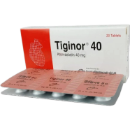 Tiginor 40 mg Tablet 10's Strip image