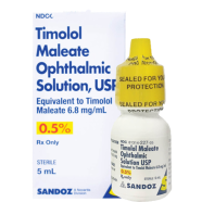 Timolol 0.5 Percent Ophthalmic Solution 5 ml Drop image