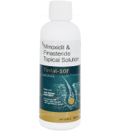 Tinfal 10F Minoxidil Solution with Finasteride Topical Solution 60ml image