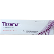 Tirzema 5 mg/0.5 ml SC Injection 5 mg pre-filled syringe image