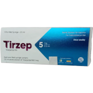 Tirzep 5 mg/0.5 ml SC Injection 5 mg pre-filled syringe image