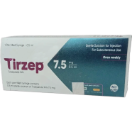 Tirzep 7.5 mg/0.5 ml SC Injection 7.5 mg pre-filled syringe image