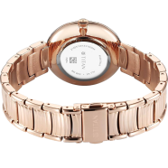 Titan Aura Quartz Analog Rose Gold Dial Rose Gold Stainless Steel Strap Watch for Women - 95240WM01 image