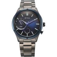 Titan Bandhan Quartz Analog with Date Green Dial Silver Stainless Steel Strap Watch For Couple - 9401194211SL01 image