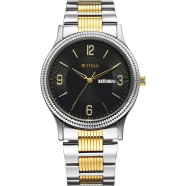 Titan Black Dial Analog Watch for Men - 1650BM04 image