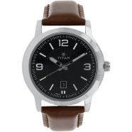 Titan Black Dial Analog Watch for Men - 1730SL02 image