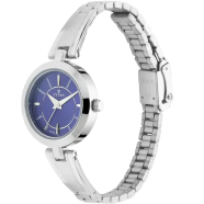 Titan Blue Dial Metal Strap Watch - 2598SM03 image