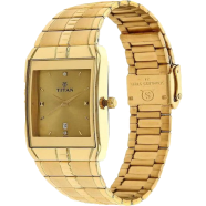 Titan Gold Dial Analog Watch for Men - 9151YM03 image