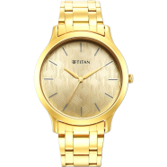 Titan Karishma Radiance Champagne Dial Analog Watch For Men image