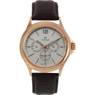 Titan Neo White Dial Multifunction Watch for Men - 1698WL01 image