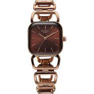 Titan Raga Ascend Quartz Analog Brown Dial With Brown Color Metal Strap Watch For Women - 2697QM02 image