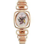 Titan Raga Memoirs Quartz Analog Mother of Pearl Dial With Rose Gold Color Metal Strap Watch For Women - 95256WM01 image