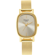 Titan Raga Viva Champagne Dial Stainless Steel Strap Watch - 2665YM01 image