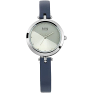 Titan Raga Viva Grey Dial Leather Strap Watch - 2606SL01 image