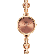 Titan Raga Viva Quartz Analog Rose Gold Dial Rose Gold Metal Strap Watch for Women - 2576WM02 image