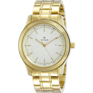 Titan Regalia Baron Champagne Dial Analog For Men image