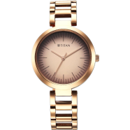 Titan Workwear Quartz Analog Silver Dial Silver Stainless Steel Strap Watch For Women image