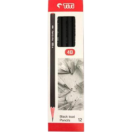Titi 4B Black Lead Pencil - 12 Pcs image