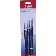 Titi Artist Round Color Brush (1-6) 6Pcs image