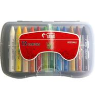 Titi Beeswax Crayon Triangular Sticks 12 Color