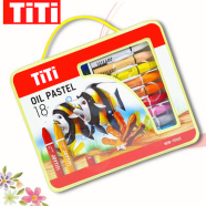Titi Oil Pastel 18 Color Set image