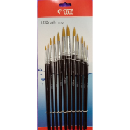 Titi flat Painting Brush (0 - 24) - 12 pcs image