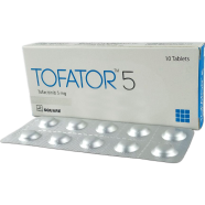 Tofator 5 mg Tablet 10's Pack image