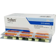 Tofen 1 mg Tablet 10's Strip image