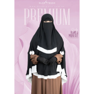 Glam Touch Tohfa Ready Hijab Niqab Set | image