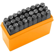 Tolsen 27 Pcs Letter A-Z Punch Set 6 mm image