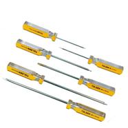 Tolsen 6pcs Screwdrivers Set Philips And Flat Head Transparent Handle image