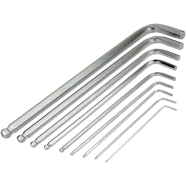Tolsen 9Pcs Long Arm Hex Key Set image