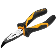 Tolsen Bent Nose Pliers 6 Inch Industrial GRIPro Series image