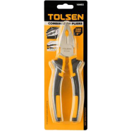 Tolsen Combination Pliers 8 inch 200 mm TPR Handle - Model: 10002