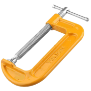 Tolsen G-Clamp / C Clamp 150mm or 6 inch Zinc plated thread bar image