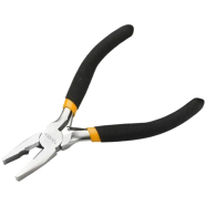 Tolsen Mini Combination Pliers 4.5 inch Bi-Dipped Handle image