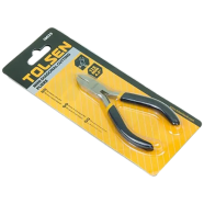 Tolsen Mini Diagonal Cutting Pliers 4.5 Inch Bi-Dipped Handle image