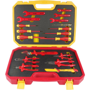 Tolsen VDE 1000V 18 Pcs Insulated Hand Tools Set VDE/GS certificated Premium Series image