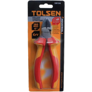 Tolsen VDE 1000V Insulated Diagonal Cutting Pliers 6 Inch 160mm VDE/GS certificated Premium Series image