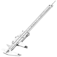 Tolsen Vernier Caliper 0 -150 mm Metric And Inch 6 Inch Steel Body w/ Hard Case image