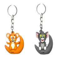 Tom and Jerry Key Ring 2 Pcs image